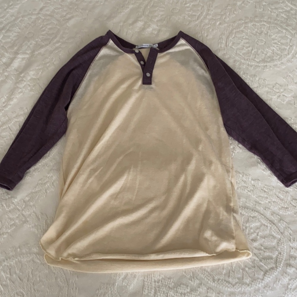 Alternative Brand 3/4 sleeve baseball T